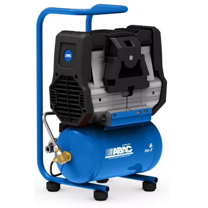 Безмасляний компресор ABAC Star Silent OS15P L6 (195 л/хв, 1.1 кВт) (1129740291)