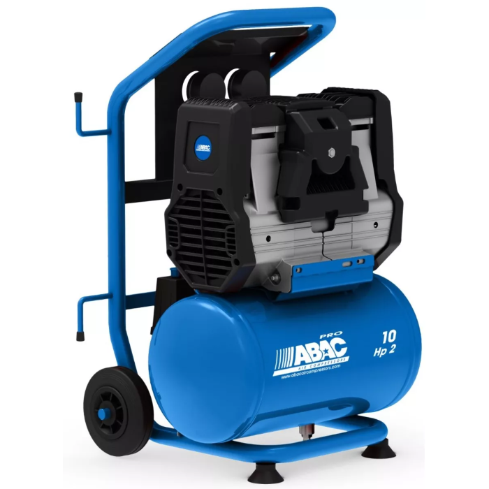 Безмасляний компресор ABAC Silverstone OS15P, L10 (195 л/хв, 0.75 кВт) (1129740330)