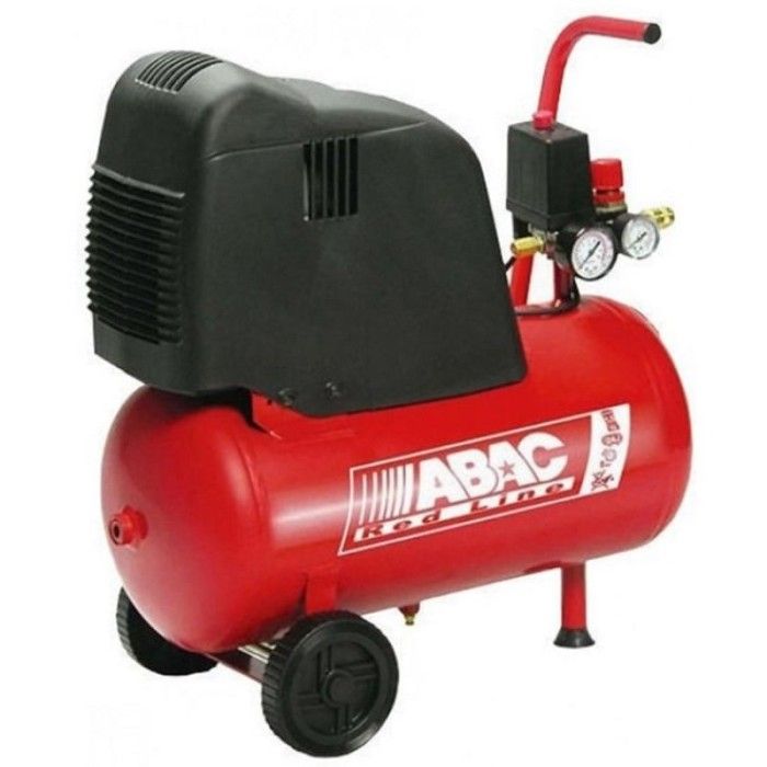 Безмасляний компресор ABAC POLE POSITION OM195 Red Line (180 л/хв, 1.1 кВт) (4116021801)