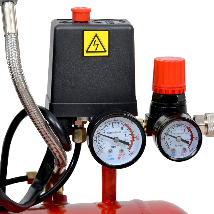 Безмасляний компресор HECHT 2080 (0.8 кВт, 150 л/хв, 24 л)