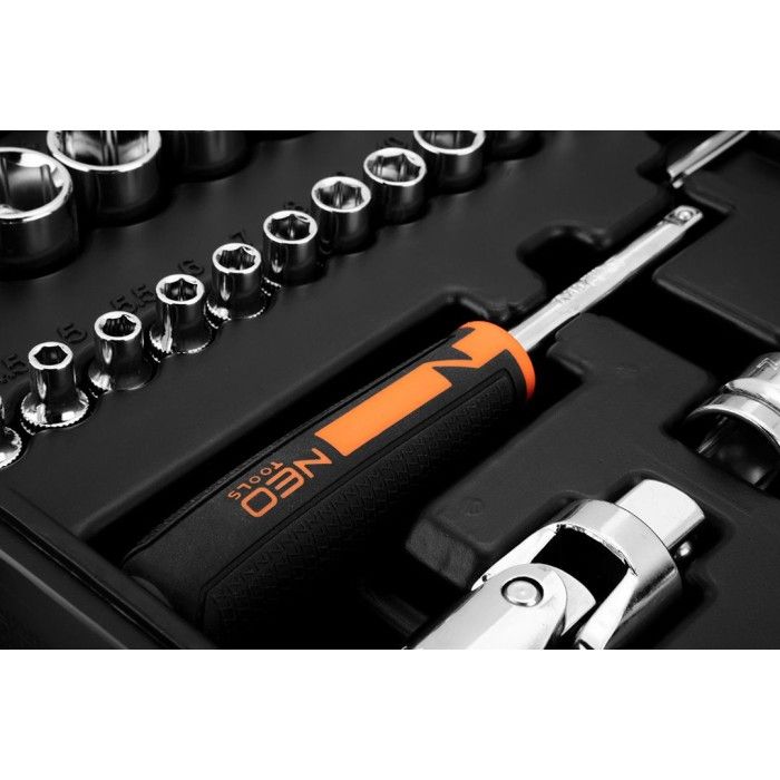 Набор сменных головок NEO Tools (1/2", 1/4", 94 шт.) (10-062)