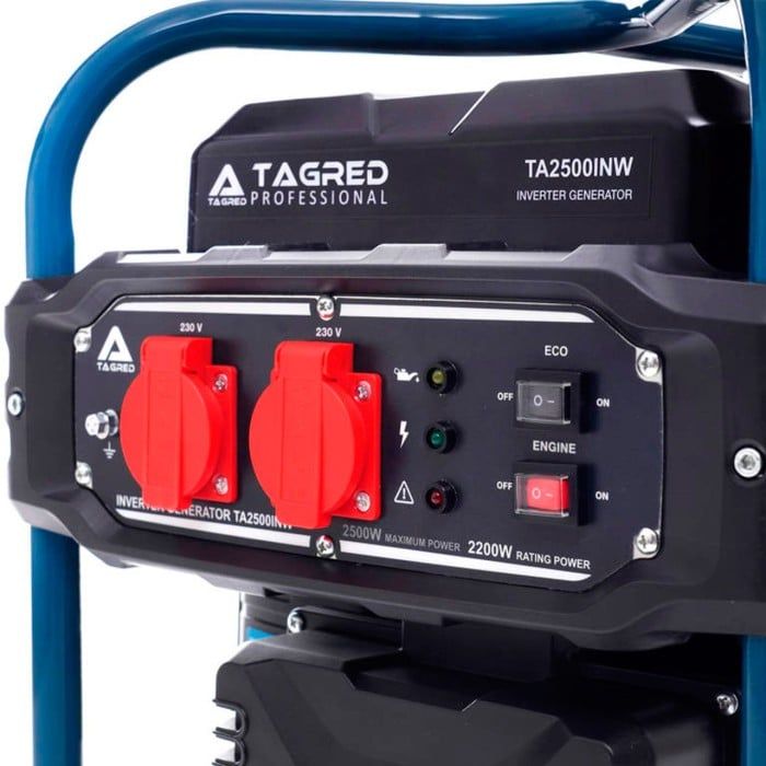 Інверторний бензогенератор TAGRED TA2500iNW + олива (2.5 кВт)
