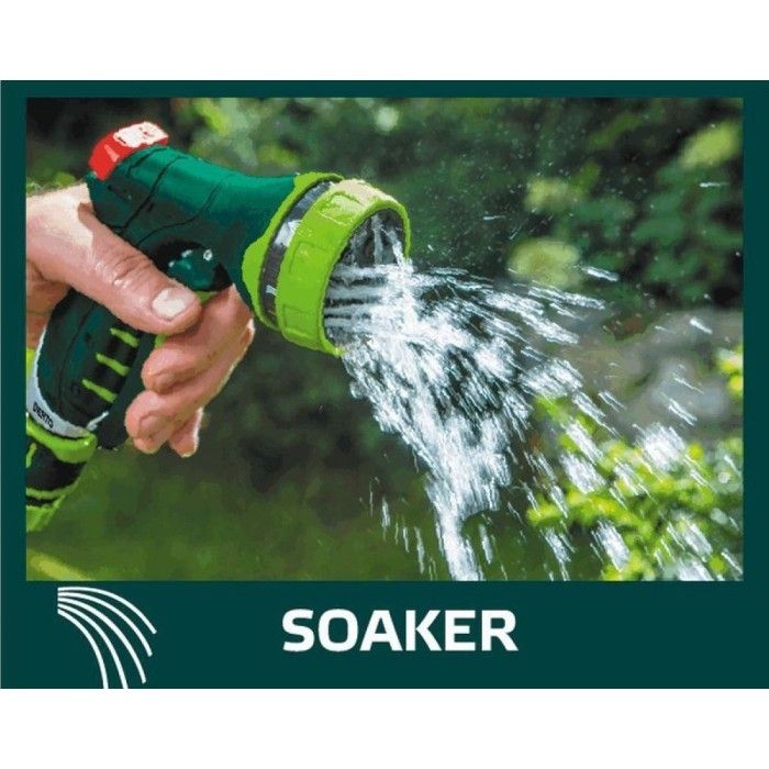 Пистолет для полива Verto с коннекторами (7 функций) (15G713)