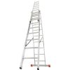 Універсальна 3-секційна драбина KRAUSE Tribilo (3х9 сходинок) (129673)