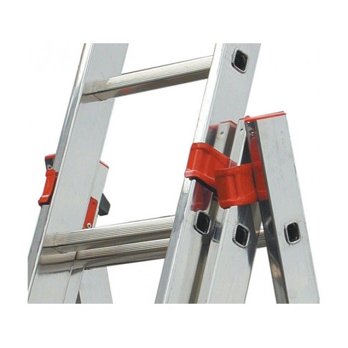 Універсальна 3-секційна драбина KRAUSE Tribilo (3х9 сходинок) (129673)