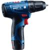 Аккумуляторная дрель-шуруповерт Bosch GSR 120-LI Professional (12 В, 2х2 А*ч, 30 Н*м) (06019G8000)