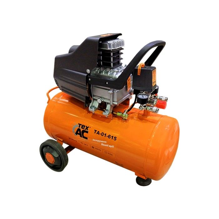Повітряний компресор Tex.AC ТА-01-615 (2 кВт, 206 л/хв, 24 л)