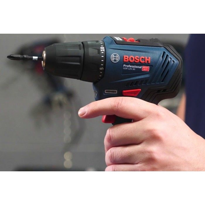 Дрель-шуруповерт аккумуляторный Bosch GSR 12V-30 (12 В, 2 А/час) (06019G9000)