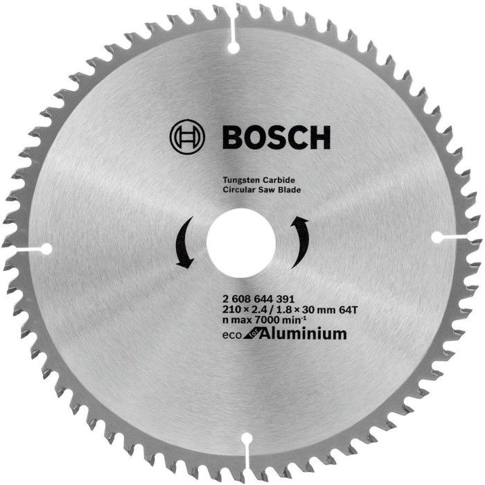 Пильный диск Bosch Eco for Aluminium (210х30х64Т) (2608644391)