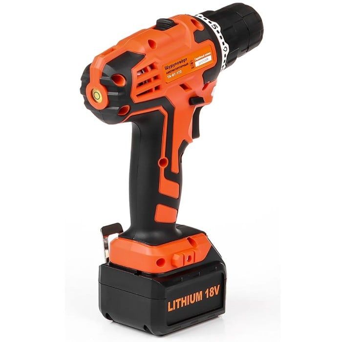 Акумуляторний шуруповерт Tex.AC ТА-01-172 (2х18 В, 1.5 А*год)