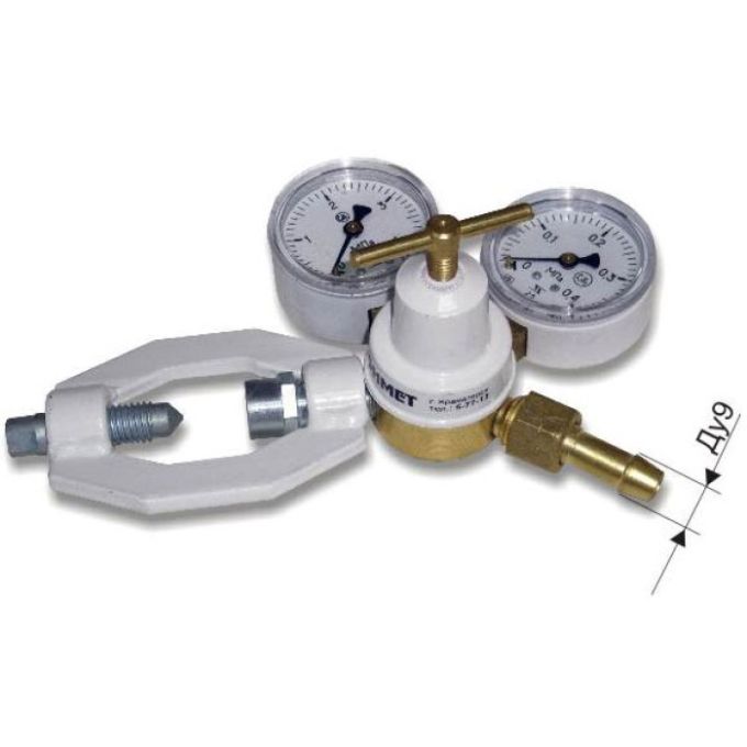 Редуктор баллонный ацетиленовый Донмет БАО-5ДМ (9 мм) (015.000.06)