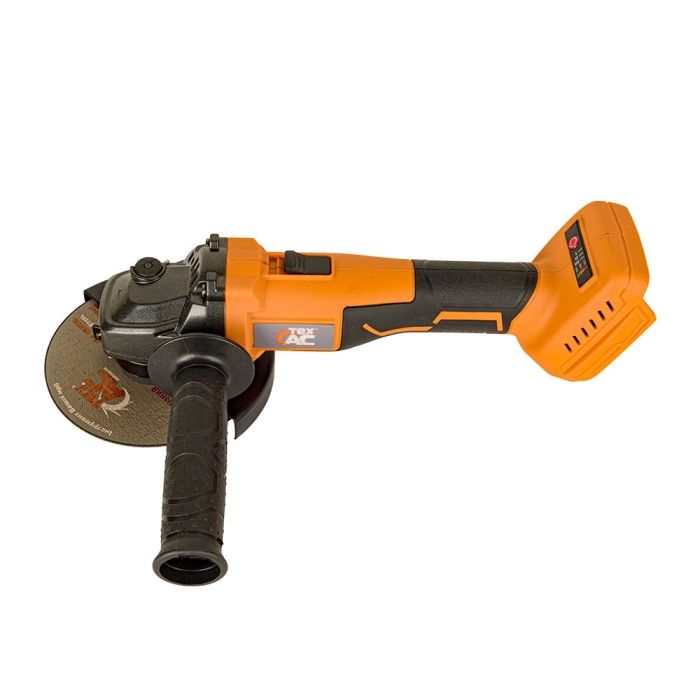 Акумуляторна кутова шліфмашина TEX.AC ТАOE-AG125-1 (20 В, без АКБ, 125 мм)