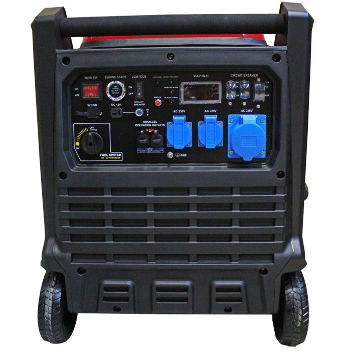 Інверторний бензиновий генератор SENCI SC9000iE + олива (8.5 кВт)