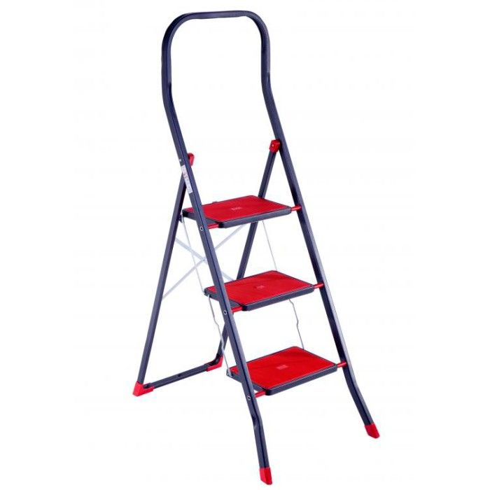 Драбина-стрем'янка EuroGold D2023HR (3 сходинки)