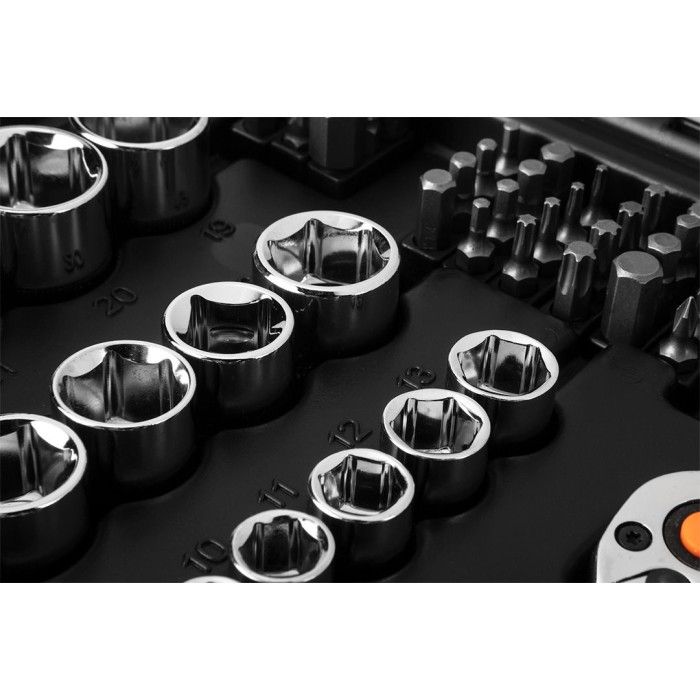 Набор инструментов NEO Tools (1/4", 1/2", 73 шт.) (10-054)