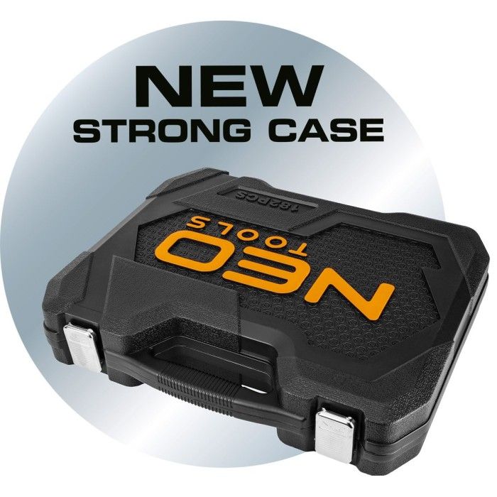 Набор инструментов NEO Tools (1/4", 1/2", 73 шт.) (10-054)