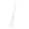 Лестница алюминиевая 3-х секционная BLUETOOLS Expert (3х11 ступеней) (160-9028)