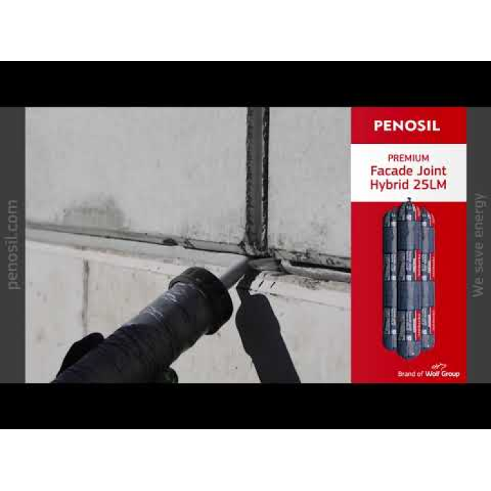 Герметик фасадний Penosil Premium Facade Joint Hybrid 25LM Grey (310 мл) (H3696)