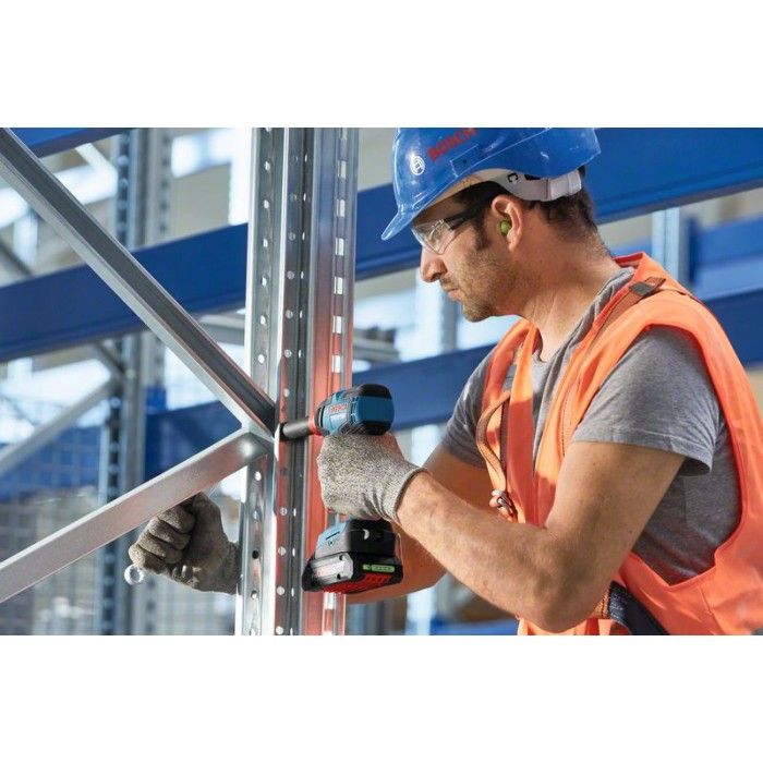 Аккумуляторный ударный гайковерт Bosch GDX 18V-200 C (2х18 В, 5 А*ч) (06019G4201)