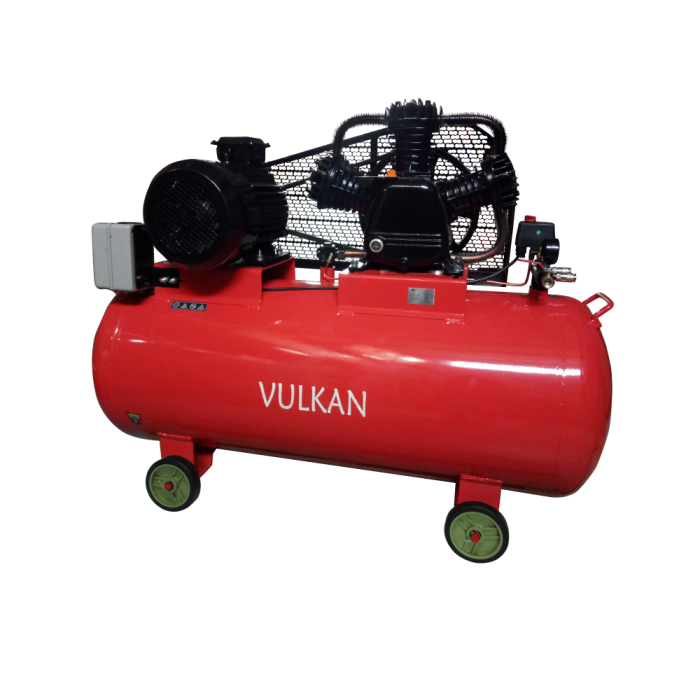 Компресор 270 л. ремінний 670л/хв, Vulkan