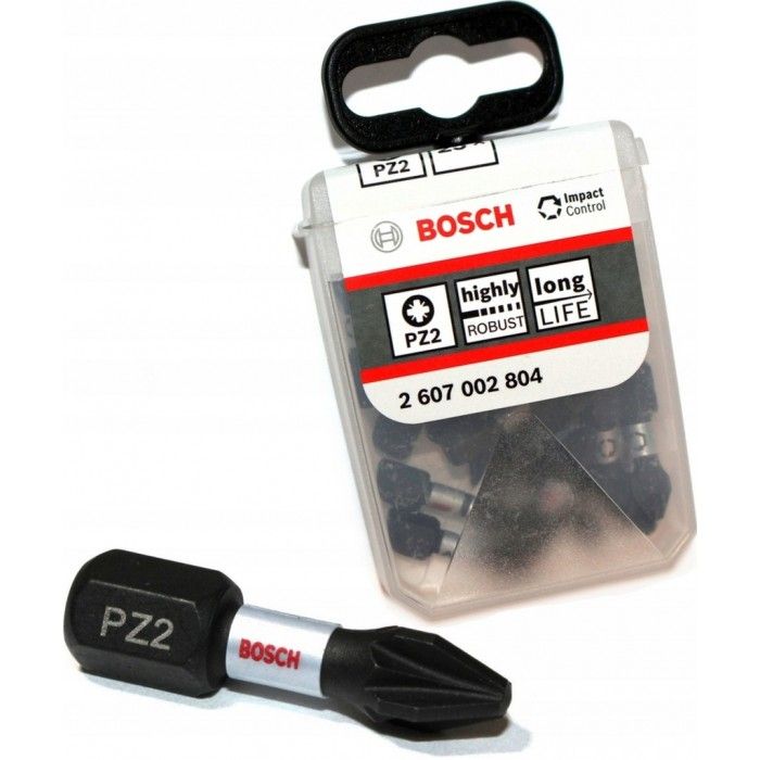 Бита Bosch Impact Control PZ2 TicTac (PZх25 мм) (2607002804)