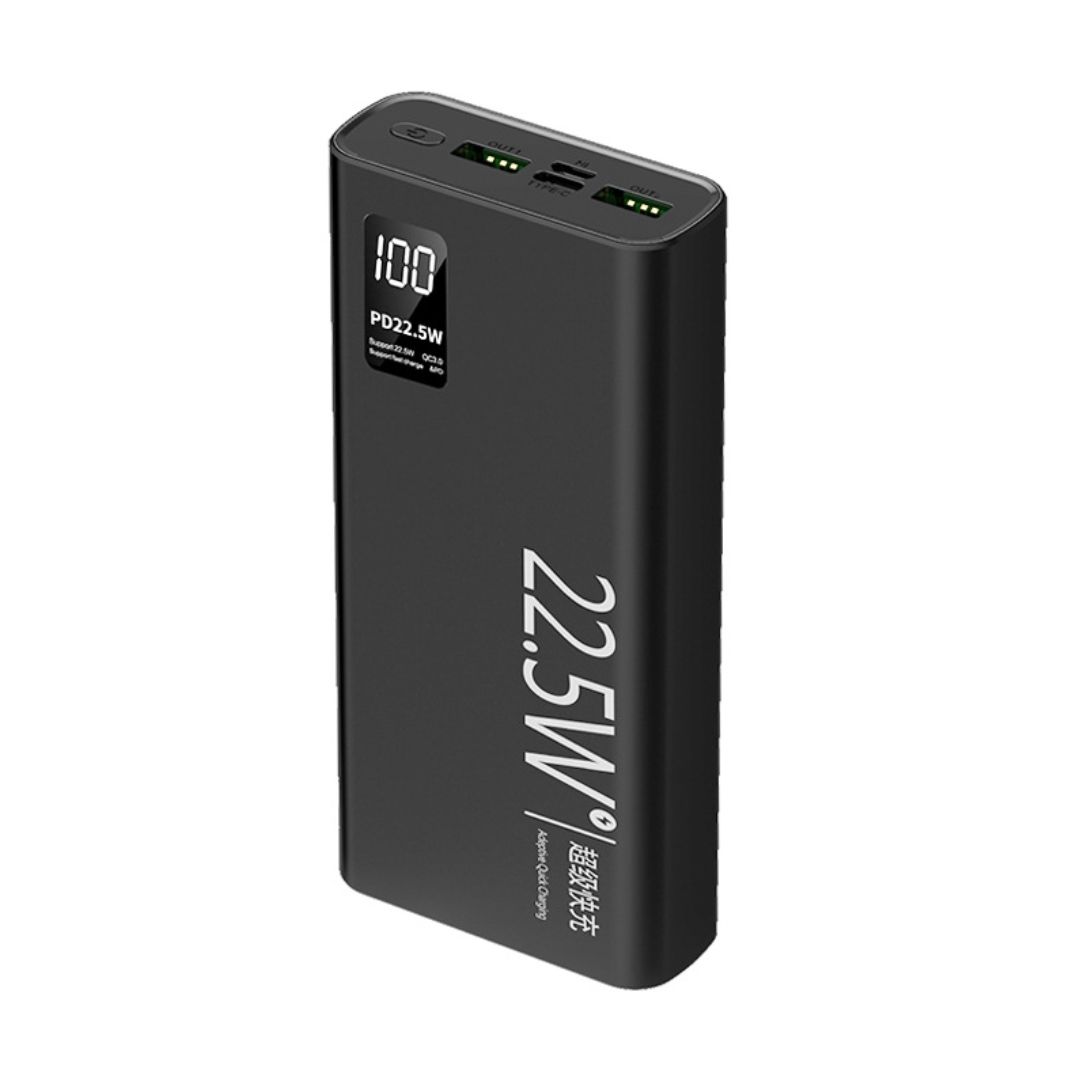 Power Bank 20 000 мАг K8 повербанк 120W швидка зарядка USB-C портативний акумулятор