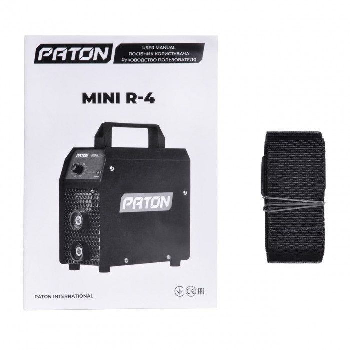 Зварювальний апарат інверторний PATON MINI R-4 (5 кВА, 150 А) (1011015011)