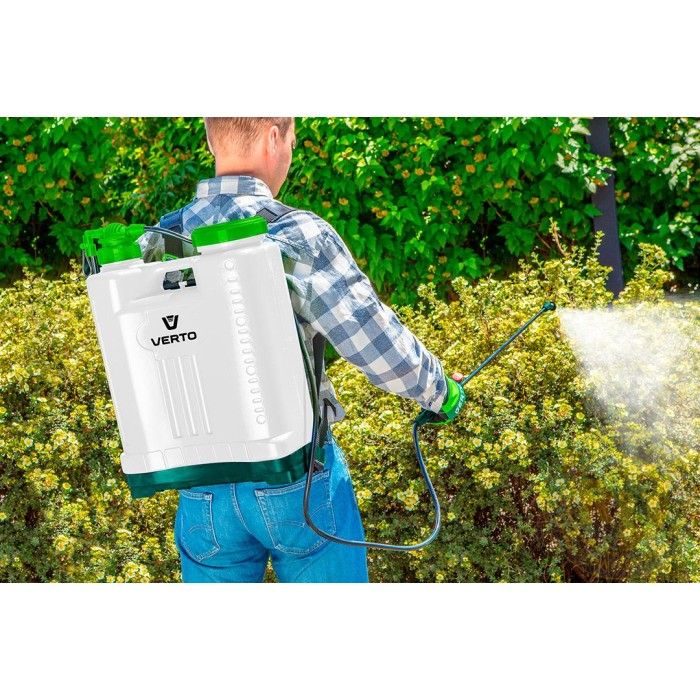Садовый помповый опрыскиватель Verto (15 л) (15G507)