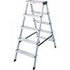 Стремянка двусторонняя KRAUSE Dopplo (2х5 ступенек) (120410)