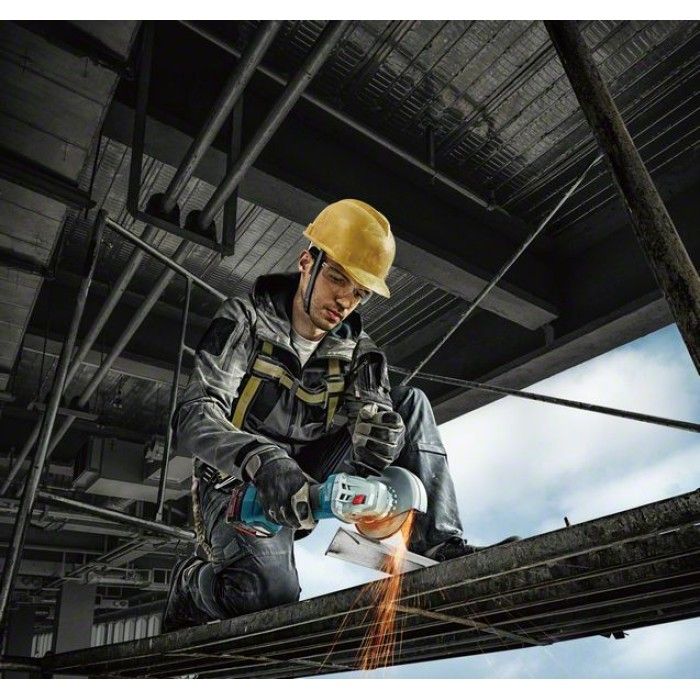 Акумуляторна кутова шліфмашина Bosch GWS 180-LI Professional (18 В, 2х4 А*год, 125 мм) (06019H9021)