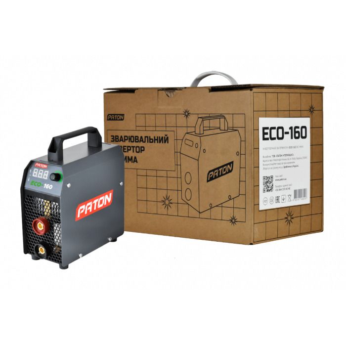 Сварочный аппарат инверторный PATON ECO-160 (4.4 кВА, 160 А) (1012016012)