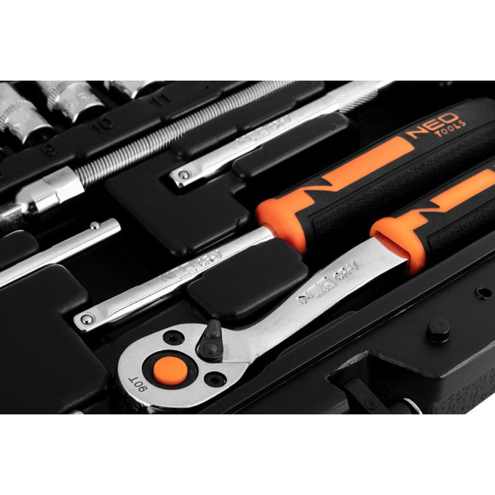 Набор сменных головок NEO Tools (1/4, 46 шт.) (10-004)