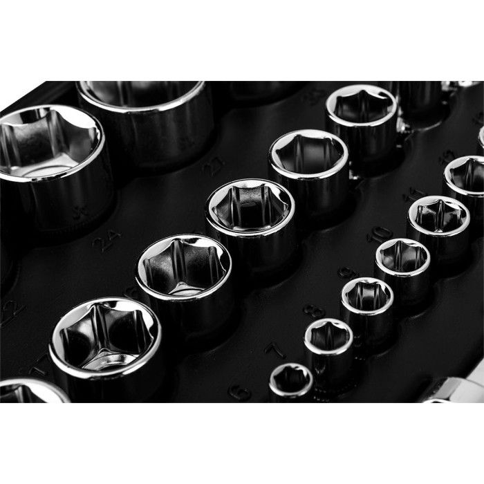 Набор сменных головок NEO Tools (1/2", 1/4", 110 шт.) (10-066)