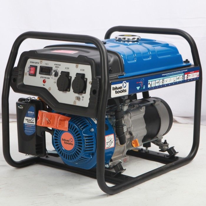Бензиновий генератор BLUETOOLS BG3250M  + олива (3 кВт) (220-7001)