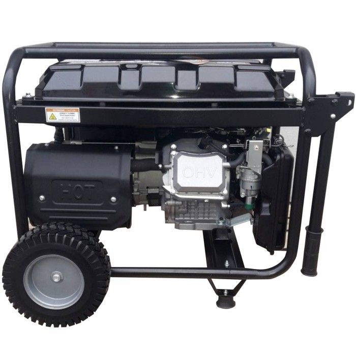 Бензиновый генератор PEZAL PGG11000E-E3 + масло (8.5 кВт, ~3ф, 400 В)