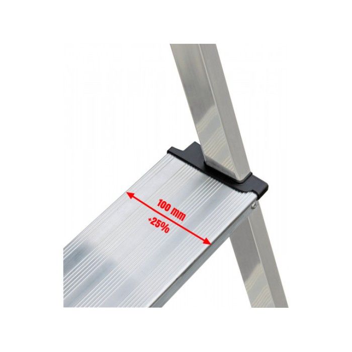 Драбина-стрем'янка KRAUSE Solidy (4 сходинки) (126221)