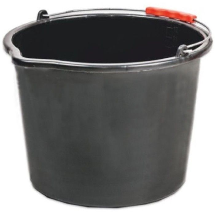 Ведро строительное пластмассовое Maan (12 л, с носиком) (3287)