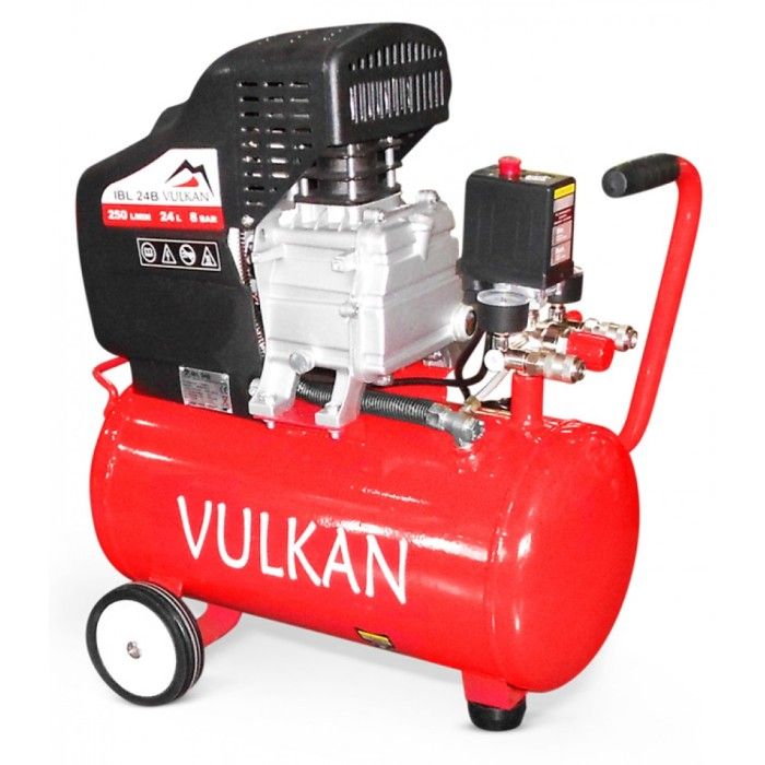 Компресор Vulkan IBL 24B (1.8 кВт, 190 л/хв, 24 л) (25154)
