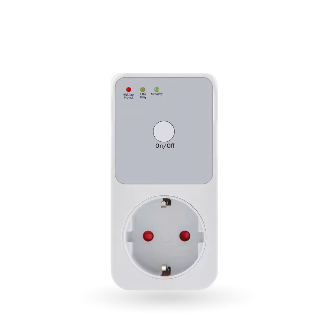 Автоматичне захисне реле в розетку JUAN 16A 175–260В максимальна  3680В відсікач напруги з дисплеєм