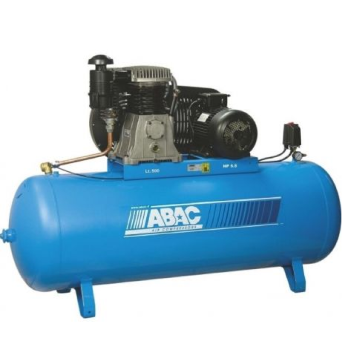 Масляний компресор ABAC B5900B/500 FT5.5 (660 л/хв, 4 кВт, ~3ф, 380 В) (4116019812)