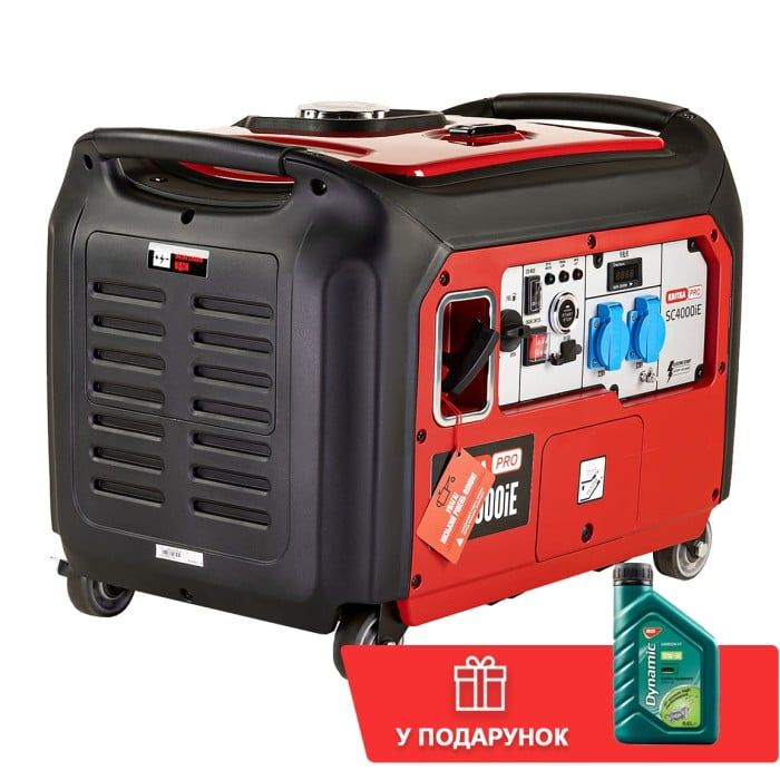 Інверторний бензиновий генератор КВІТКА PRO SC4000iE (4 кВт) (110-7035)