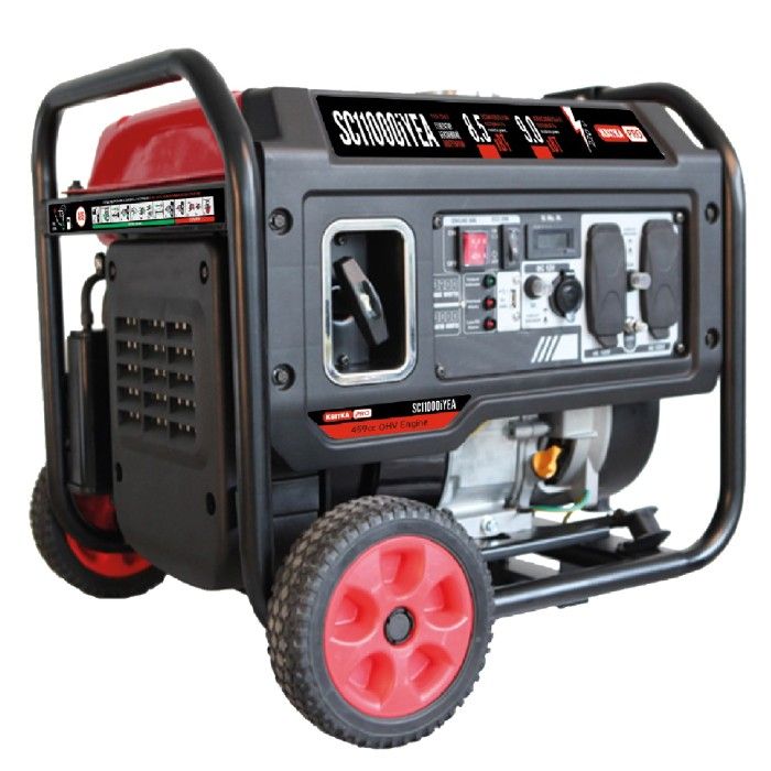 Інверторний бензиновий генератор КВІТКА PRO SC11000iYEA (9 кВт, є вихід під ATS) (110-7043)