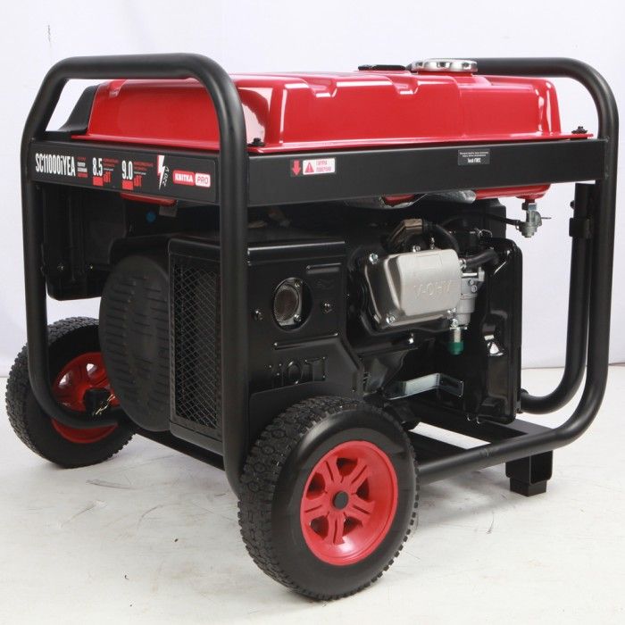 Інверторний бензиновий генератор КВІТКА PRO SC11000iYEA (9 кВт, є вихід під ATS) (110-7043)