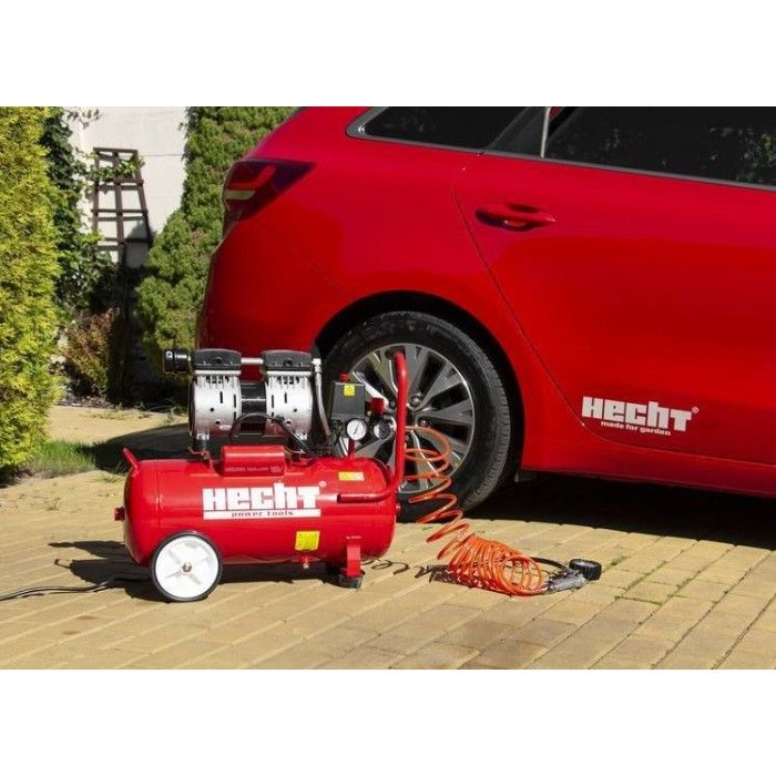 Безмасляний компресор HECHT 2075 (0.75 кВт, 132 л/хв, 24 л)