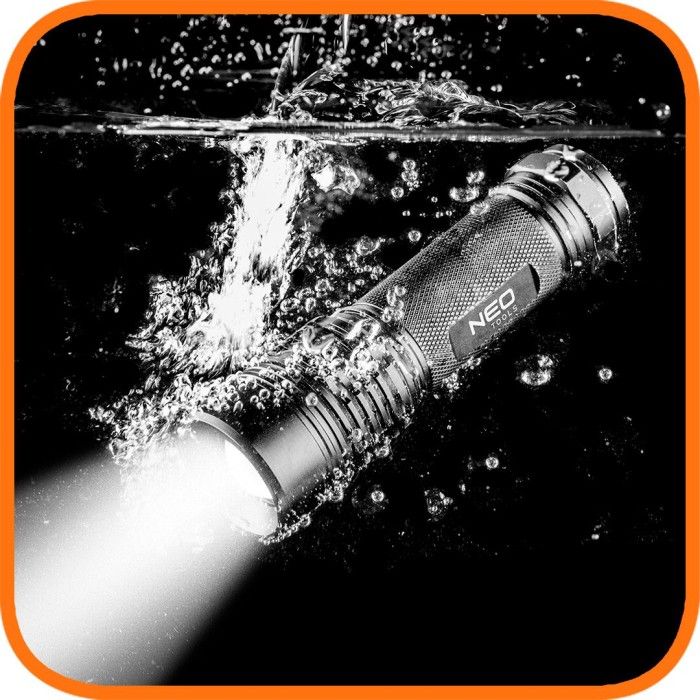 Алюмінієвий ліхтарик NEO Tools (200 лм) (99-101)