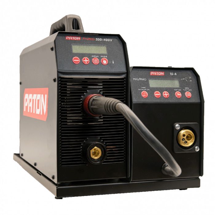 Зварювальний напівавтомат інверторний PATON ProMIG-350-15-4-400V (11.8 кВА, 350 А) (1024035012)