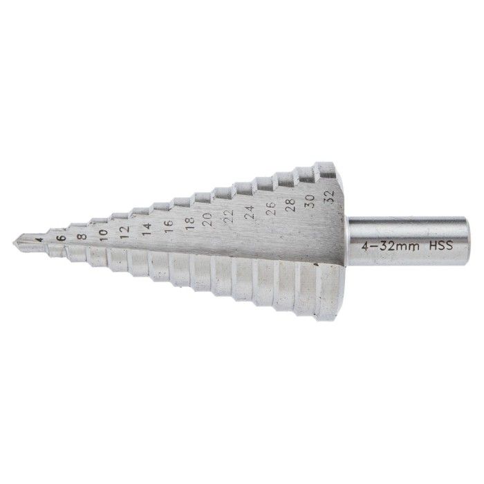 Ступінчасте свердло GRAPHITE (15 ступ., 4-32 мм, 65 мм) (57H740)