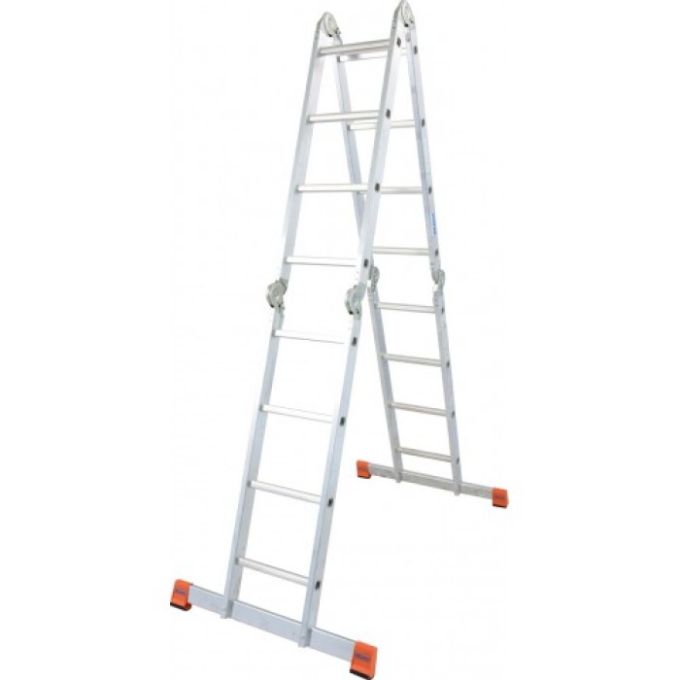 Драбина-трансформер шарнірна KRAUSE MultiMatic (4х5 сходинок, без платформи) (120731)