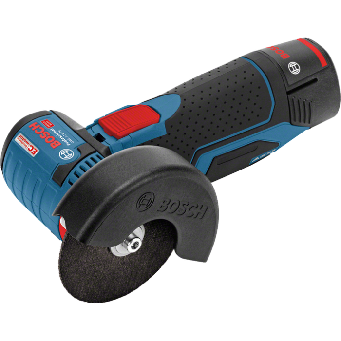 Акумуляторна кутова шліфувальна машина Bosch GWS 12V-76 Professional, 2 акб 3 Ah