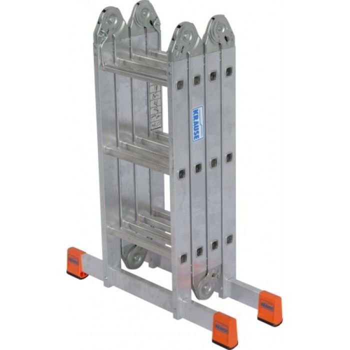 Драбина-трансформер шарнірна KRAUSE MultiMatic (4х3 сходинки, без платформи) (120632)